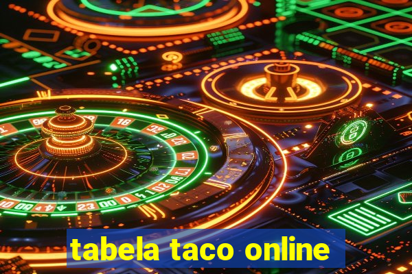 tabela taco online